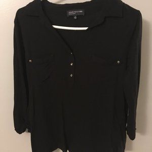 Black Jones New York shirt size S